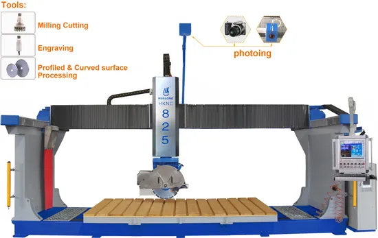 Hknc-650 CNC Cutting Machine with Italy Software Machine CNC Machining with 5 Axis Interpolated Control for Complex Curved Surface Processing Disk Cutter