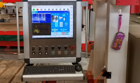 Hknc-650 CNC Cutting Machine with Italy Software Machine CNC Machining with 5 Axis Interpolated Control for Complex Curved Surface Processing Disk Cutter