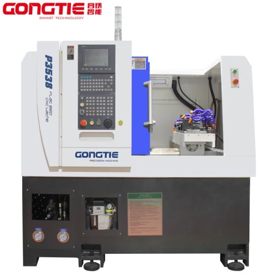 P3538 電動スピンドル高速回転切断 CNC 旋盤機